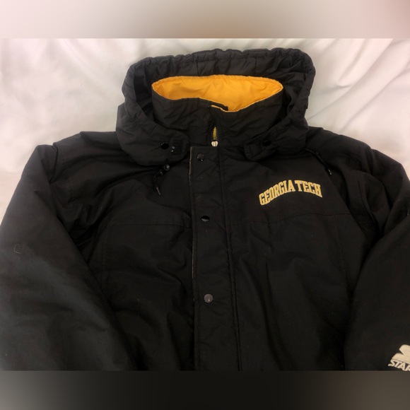VTG 90’s Georgia Tech Yellow Jackets Starter jacket - Picture 3 of 11